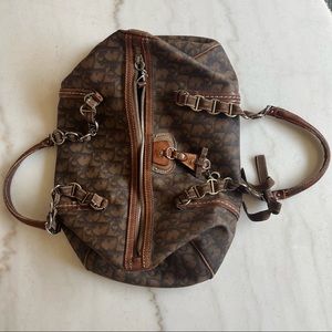 Vintage Dior small messenger bag authentic